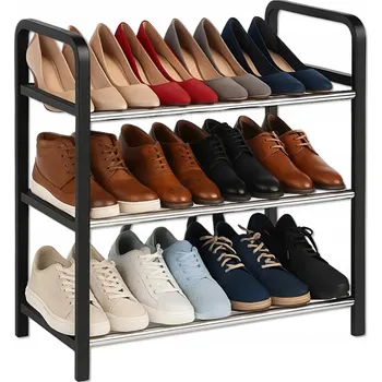 Botník Botník MEMFLOW 64 x 46 x 20 cm černý