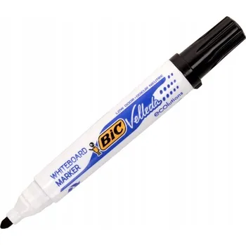 Popisovač na bílé tabule BIC Velleda, kulatý hrot, černý