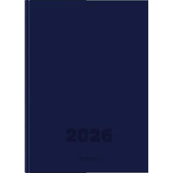 Diář Knižní diář A5 denní pro šéfa DTP, tmavě modrý Herlitz