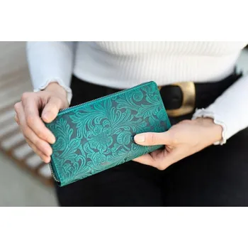 Peněženka Paolo Peruzzi peněženka z pravé kůže vícebarevná - dámská