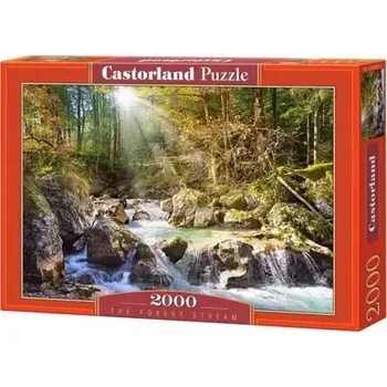 Puzzle Castorland 200382 Říčka v lese (3286)