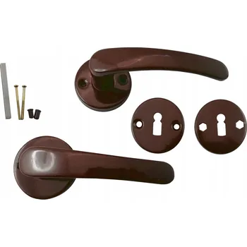 Dveřní kování Vnitřní klika aameta Štítek kulatý, Štítek s otvorem pro klíč