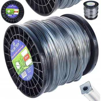 ŽACÍ STRUNA DO SEKAČKY ZESÍLENÁ ČTVEREC 2,7mm 100m