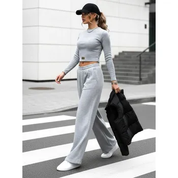 Dámské oblečení Dámská souprava DSTREET SVĚTLE ŠEDÁ unisize