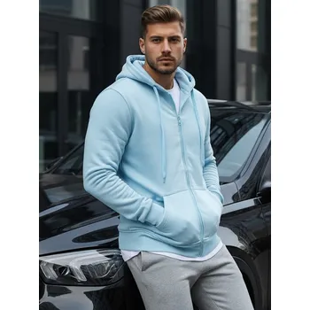 Pánská mikina Pánská mikina DSTREET SVĚTLE MODRÁ M