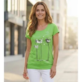Dámské tričko Dámské triko ALTISPORT CARRYOVER ALW043120 APPLE GREEN XS