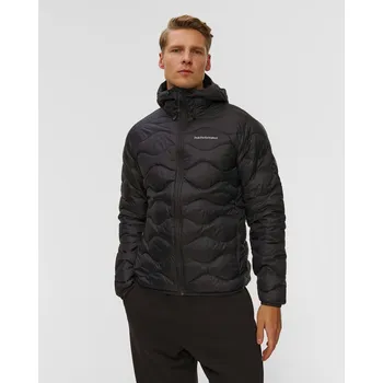 Černá Pánská Prošívaná Bunda Peak Performance Helium Down Hood Jacket G79845020-50