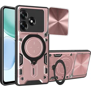 Pouzdro na mobilní telefon Techsuit - CamGuard Pro - Honor X5c Plus - Rose Gold