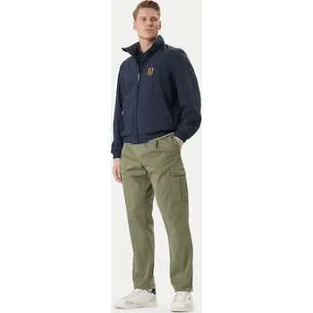 Pánské kalhoty Aeronautica Militare Kalhoty z materiálu 261PA1718UCT04331 Zelená Regular Fit 58