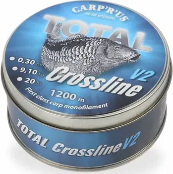 Carp'R'Us Vlasec Total Crossline V2 Brown - 0,350mm 25lb 1200m