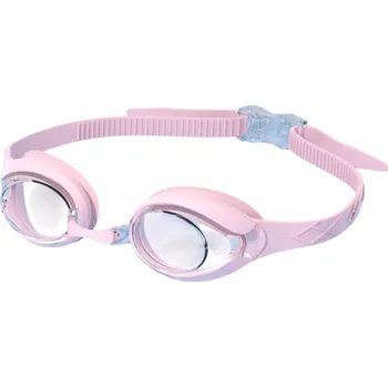 Plavecké brýle Dětské plavecké brýle 3–14 let Silikonový rám Polykarbonátové čočky Měkké těsnění Nastavitelný pásek Bezpečné brýle pro děti růžová