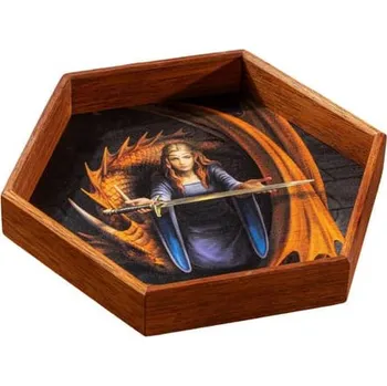 Příslušenství k deskovým hrám Q-workshop Dřevěný Dice Tray - The Truth