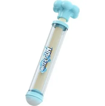 Natahovací vodní pistole Manuální pumpa Velký objem nádržky Dlouhý dostřik Letní hračka na vodní bitvy zahradu bazén modrá