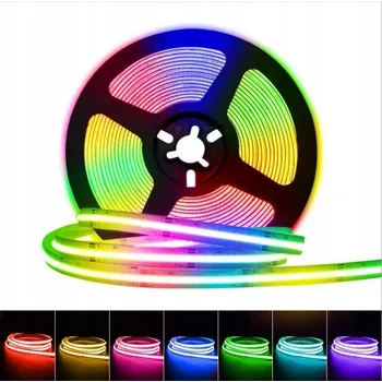 LED páska 24V COB RGB LED pásek NEON MULTICOLOR 1M 12W