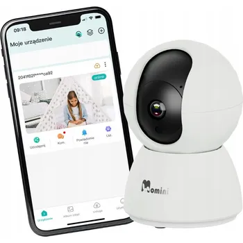 Elektronická chůvička MOMINI Kidlook Bílá