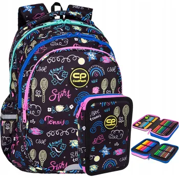 Školní batoh Školní batoh CoolPack s více přihrádkami, vícebarevný, 21 l