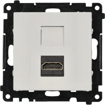 Elektrická zásuvka Elektrická Zásuvka Kontakt-simon bílá