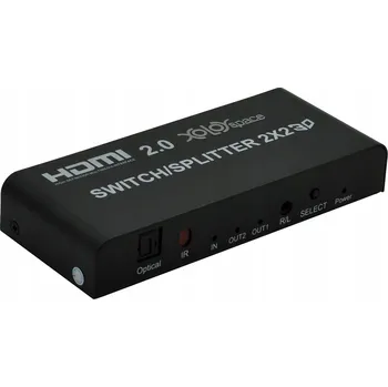 HDMI rozbočovač 2x2 XOLORSpace 41221 černý