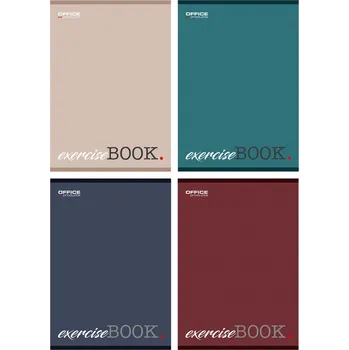 Sešit Sešit A5 s linkami Office Products 96 listů mix barev