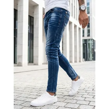 Pánské kalhoty DSTREET SVĚTLE MODRÁ s36