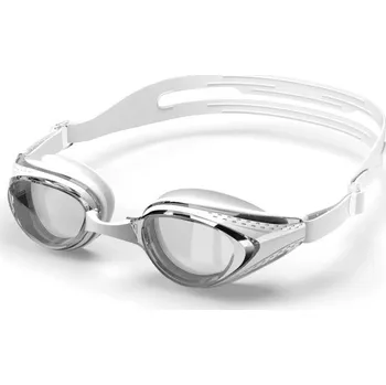 Plavecké brýle Plavecké brýle Univerzální velikost Silikonový rám UV ochrana Těsnící pohodlné brýle na plavání do bazénu i otevřené vody bílá