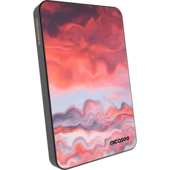 Powerbanka Picasee Powerbanka s MagSafe 5 000 mAh Šedá - Sunset