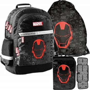 Školní batoh Školní batoh pro chlapce aktovka Marvel Avengers Ironman Sada