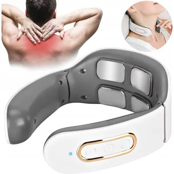 Masážní přístroj Elektrický masér krku Pulse masážní přístroj na krční páteř