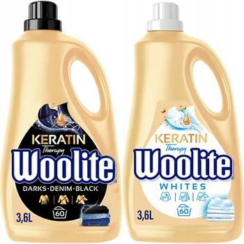 Prací gel Tekutý prací prostředek na černé prádlo Woolite 7,2 l