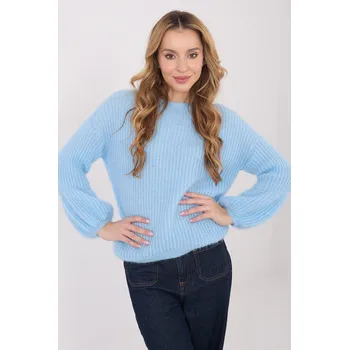 Dámský svetr ItModa Svetr Erol světle modrý Velikost: UNI