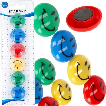 Vrták Magnety 30 mm Smajlíci 6 kusů