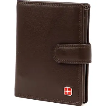 Peněženka Pánská peněženka Albatross SN MW02 Z RFID hnědá