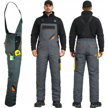 Pracovní obuv Pánské pracovní zimní zateplené montérky s laclem BOZP ochranné teplé, velikost 46