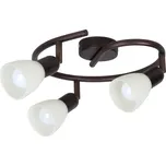 Svítidlo RABALUX 6593 Soma 3 spot antik hnědá/krémová E14 3x 40W