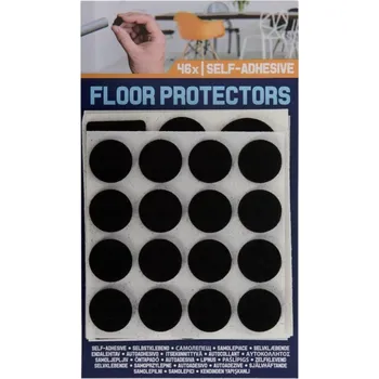 Podložka pod nábytek Filcové podložky pod nábytek samolepky chrániče podlahy 46 kusů černé
