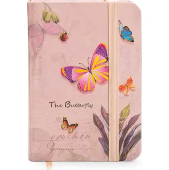 Zápisník s barevnou ořízkou 7,5 x 10,5 cm - 1404-0006