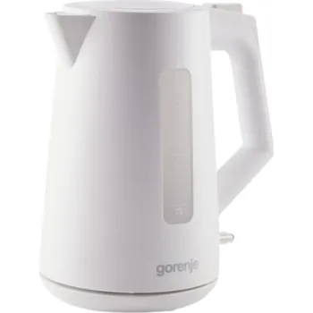 Rychlovarná konvice Rychlovarná konvice Gorenje K17OPW 2200W 1,7L STRIX Bezdrátová Bílá