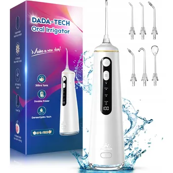 Irygator Do Zębów 4 Tryby 6 Końcówek Profesionální Bezdrátový Stylový