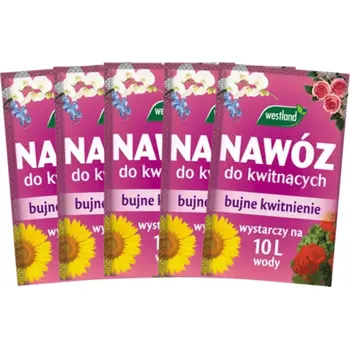 Hnojivo Hnojivo pro kvetoucí rostliny – bohaté kvetení, 5 x 10 g sáček