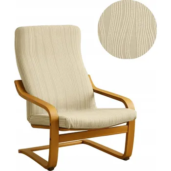 Napínací potah Potah na křeslo MEBLE ODNOWA béžový