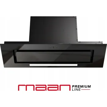 Digestoř Vestavná digestoř pod skříňku 80 cm černá skleněná Tetyda 2 80 Plus Gest