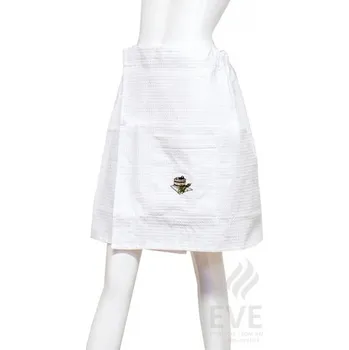 EVEI - Kilt do sauny pánský, 100% bavlna vaflová, 55x150cm, bílý