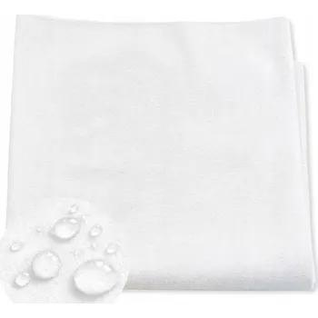 Prostěradlo PODLOŽKA WODOODPORNA 120x60 cm nieprzemakalna FROTÉ PODLOŽKA do postýlky BÍLÁ