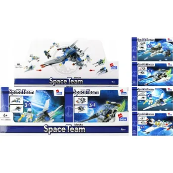 ostatní stavebnice STAVEBNICE 97-103 DÍLKŮ SPACE TEAM