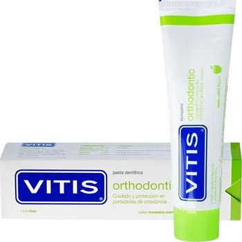 zubní pasta Ortodontická zubní pasta VITIS Orthodontic s jablečnou příchutí 75 ml