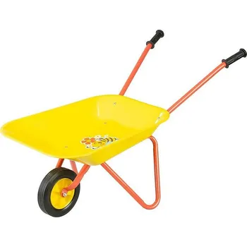 Kolečko Kolečko dětské žluté, kovová korba, 7l