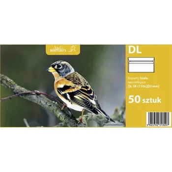 Obálka Obálka bez okénka DL (110 x 220 mm) bílá 50 ks
