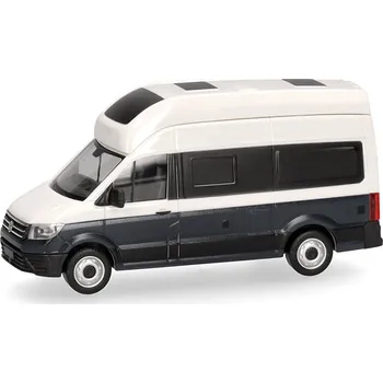 Dětské zboží Volkswagen Crafter Grand California modrá 1:87 - Herpa VW Crafter - sběratelský model