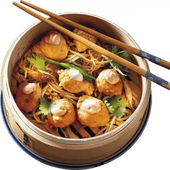 Hrnec Bambusový napařovač 18 cm, výška: 90 mm, průměr: 180 mm