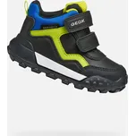 Chlapci první kroky GEOX TREKKYUP ABX B566LB0MEFUC9299 ČERNÁ 20